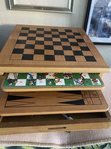 Multi games set wooden - multi,