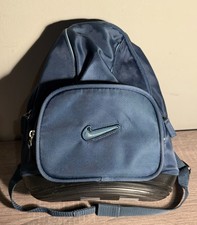 Vintage Rare 90s Nike Nylon Backpack Mini swoosh Y2K Great Condition