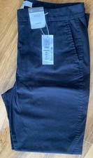 M&S WOMENS BLACK CHINOS