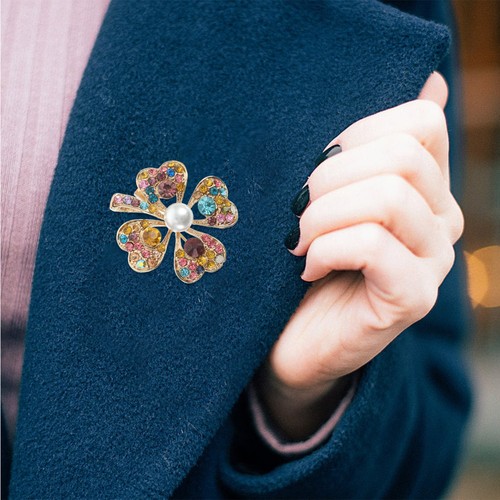 Shamrock pin women brooch - shamrock,