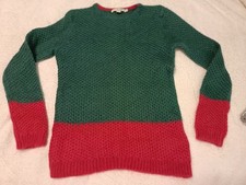 Boden Jumper Red & Green