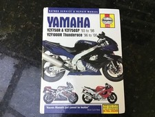 YAMAHA YZF750R, YZF750SP 93 to 98 & YZF1000R 96 to 2000 REPAIR MANUAL BY HAYNES