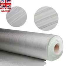 1.5 Oz White Fibreglass Cloth Mesh 1.27m x 1m Woven Roving Glass Fibre Fabric