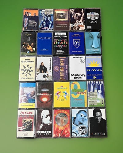 80s 90s cassette - cassette, lot