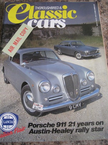 Classic cars oct 1984 - cars, porsche