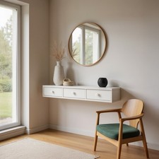 Wall floating shelf wooden