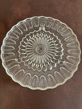 Vintage Glass Cake Plate Stand