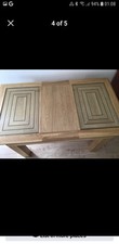 Solid Oak Dining Table and Matching /Sideboard 