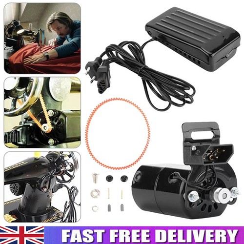 Sewing machine motor with foot - sewing,