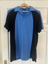 Genuine J. Lindeberg Gold Polo Shirt XL Blue Men’s JL