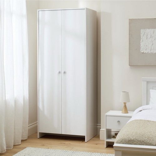 Door white wardrobe with - wardrobe,