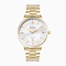 Accurist Gents Gold Plated