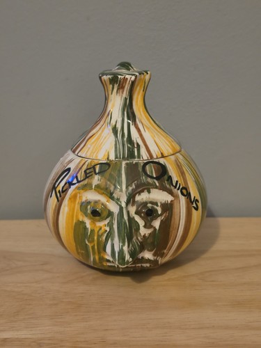 Vintage hand painted ceramic - painted,