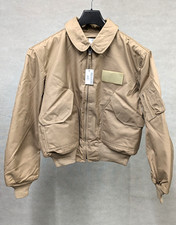 US Airforce CWU 45/P Cold Weather Flyers Bomber Jacket Desert Tan - NEW