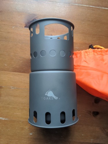 Toaks titanium wood burning - titanium,
