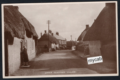 Postcard upper clatford - postcard,