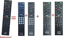 Sony bravia replaced remote - bravia, tv