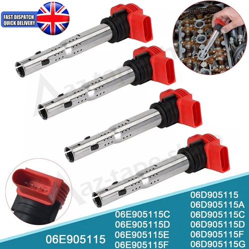 Set ignition coil - 4,