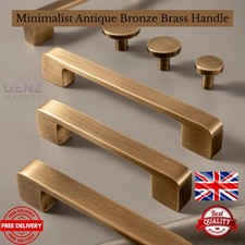 Minimalist Antique Brass