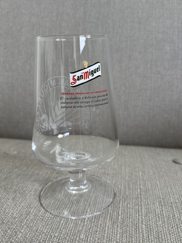 San miguel chalice - pint, glass