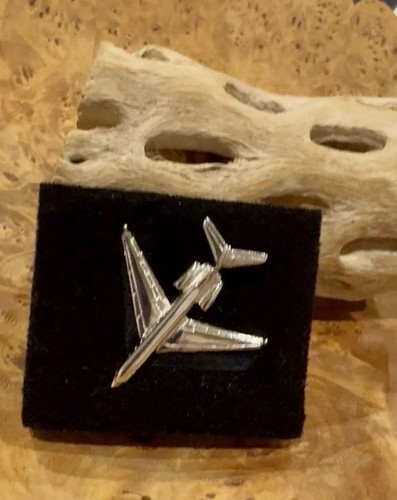 New silver airplane commercial - silver,