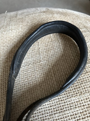 Black leather cob - leather,