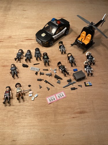 Playmobil police car - playmobil,