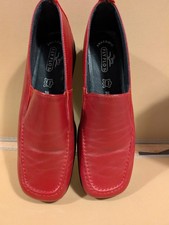 Womens Red Fly Flot Shoes. Size 6. Worn Once. Excellent Condition