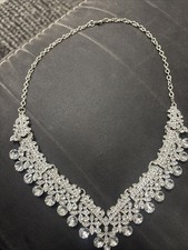 Glittering Silver Chunky Chain