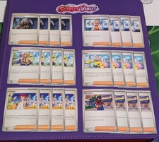 Pokemon TCG Trainer Card Play Sets For Deck Building - Supporters
