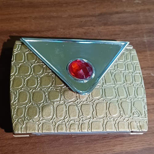 Vintage gold tone envelope - tone,