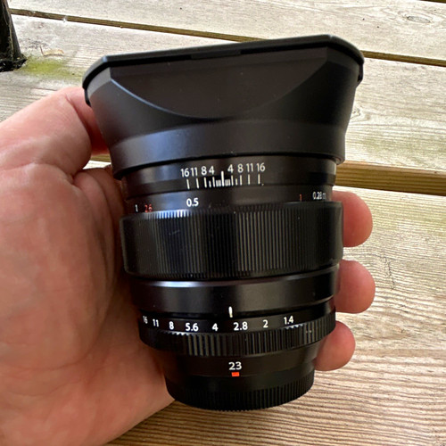 Fujifilm fujinon 23mm - xf, f/1.4