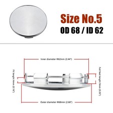 60MM/62MM/65MM/68MM/70MM/83MM