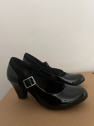 Clarks collection black patent - collection,