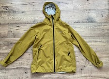 Finisterre women's Rainbird jacket size 10 colour 'Chartreuse Yellow Mustard 