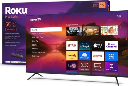 Roku class plus - 55", 4k