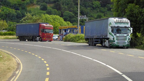 Photo 6x4 layby near youghal - layby,