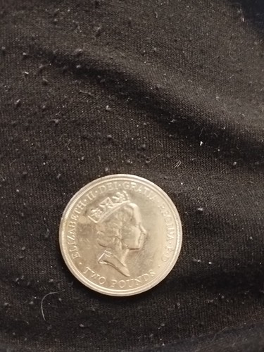 1989 pound coin - pound, tercentenary