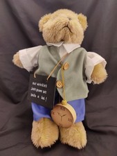 Flame Home ware Character Collector's Teddy Bear OUR WRINKLES 12" Tall