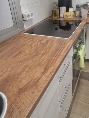 Wood effect vinyl - wood, self