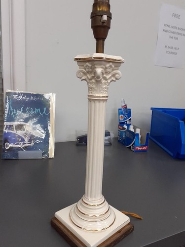 Vintage ceramic candlestick - vintage,