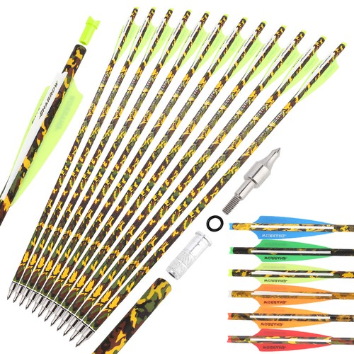 12x archery carbon bolts - 6/12x,