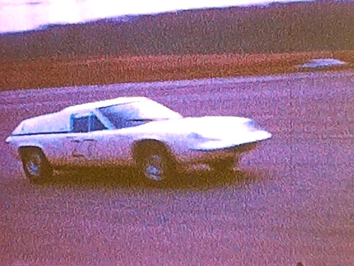 8mm film car racing - 1960s, home