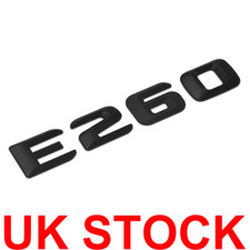 Matte Black Rear Trunk Letters