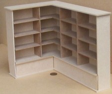 Dolls House Left Corner Shelf