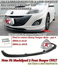 Fits 10-13 MazdaSpeed 3 5dr