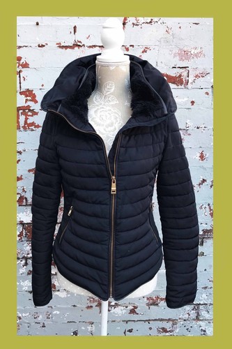 Zara coat puffa style jacket - zara,