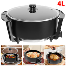 4L Electric Non-Stick Wok with
