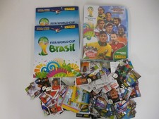 Panini World Cup Sticker Books Brasil 2014 Plus Large Quantity Loose Cards #A4