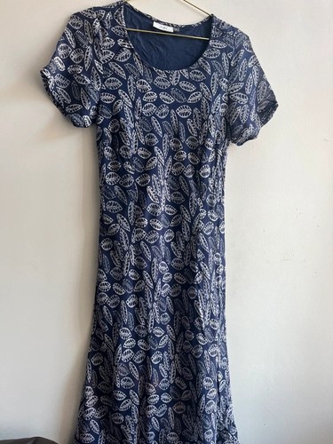 Adini navy white leaf - adini, &